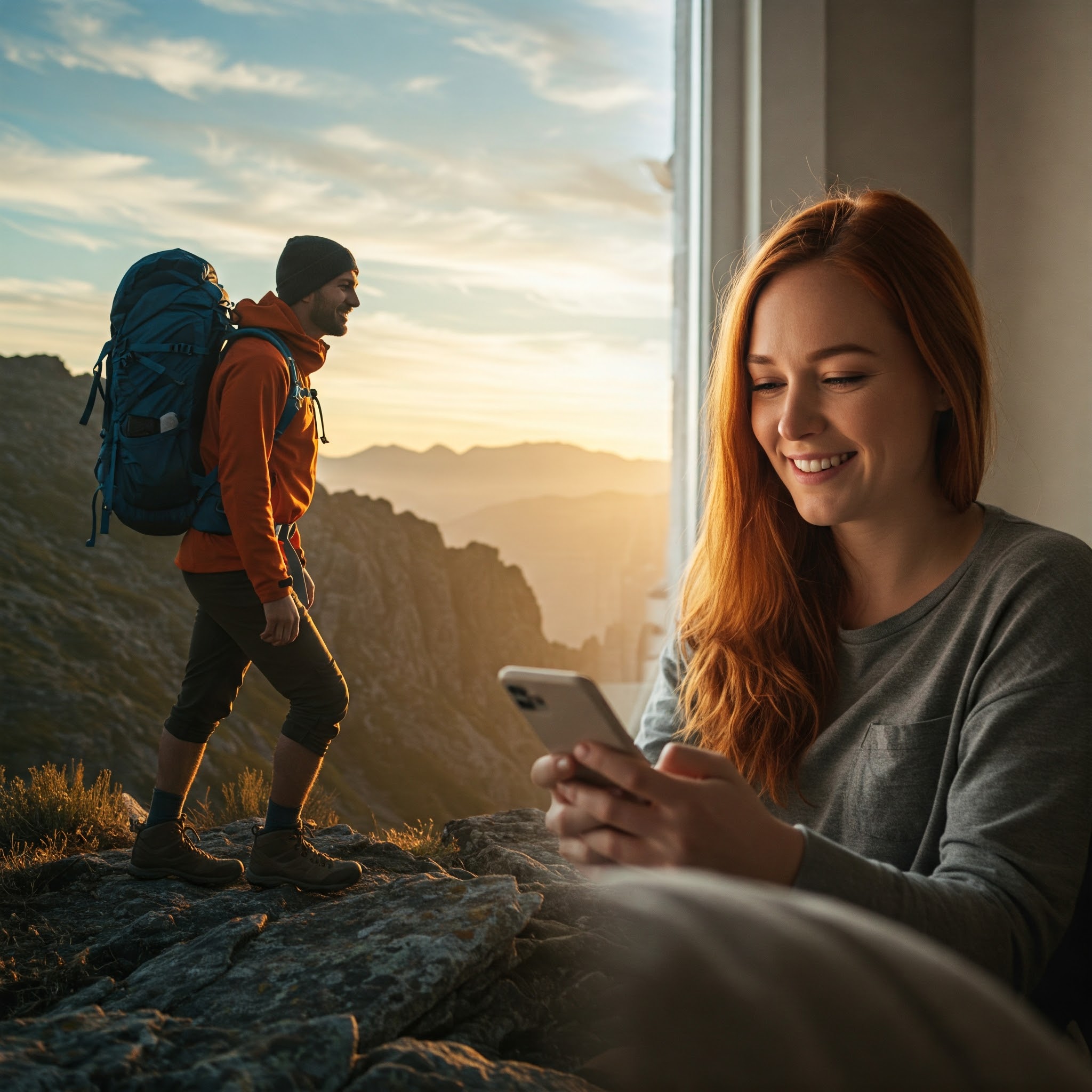 Telegram check-in example